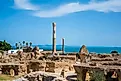 The stunning Antoninus within the Carthage Ruin Complex in Tunisia.