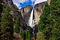 Yosemite Falls, Yosemite National Park, California. 