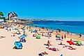 The coastal town of Cascais, Portugal.