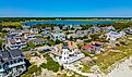  Overlooking West Yarmouth, Cape Cod, Massachusetts.