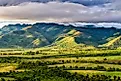 Valley of the Sugar Mills, a UNESCO World Heritage Site and tourist attraction in Cuba. 