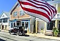 Downtown street in Stonington, Connecticut. Image credit Joe Tabacca via Shutterstock