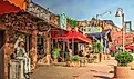 Downtown Sedona, Arizona.