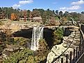 The gorgeous Noccalula Falls in Alabama.