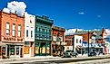 Main Street in Panguitch, Utah. Editorial credit: DeltaOFF / Shutterstock.com