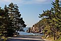 Park Loop Road Acadia National Park, Maine.