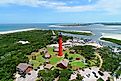 Aerial view of Ponce Inlet, Florida. Image credit: Dennis MacDonald / Shutterstock.com.