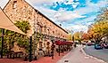 The Hahndorf Old Mill Hotel in Adelaide Hills in Hahndorf, South Australia. Editorial credit: myphotobank.com.au / Shutterstock.com.