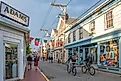Commercial Street in Provincetown, Massachusetts, on a summer evening. Image credit: Rolf_52 / Shutterstock.com.