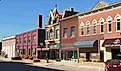 Main Street in downtown Beatrice, Nebraska. Image credit Ammodramus via Wikimedia Commons.