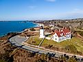 Nobska Light, Falmouth, Cape Cod. Image credit Gregg Squeglia via Shutterstock