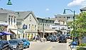 Main Street in Mystic, Connecticut. Image credit Actium via Shutterstock