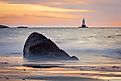Sakonnet Lighthouse near Little Compton, Rhode Island.