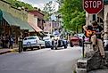 Downtown Eureka Springs, Arkansas. Image credit shuttersv via Shutterstock