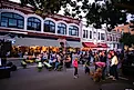 Festival on Main Street in Pendleton, Oregon.