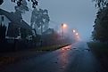 Spooky town.