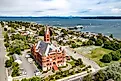 View of Port Townsend Washington from Puget Sound.