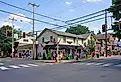 Bucks County Playhouse theater in New Hope, Pennsylvania. Image credit EQRoy via Shutterstock.com