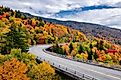 Blue Ridge Parkway in North Carolina