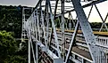 Newell Toll Bridge is a historic truss crossing over the Ohio River that connects East Liverpool, Ohio, and West Virginia.