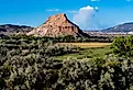 Farmland and peaks along the upper Rio Chama Valley near Chama. Image credit: Jim Ekstrand/Shutterstock.com