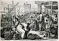Depiction of Phoenician sailors and merchants.