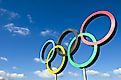 The Olympic Rings by lazyllama via Shutterstock.com