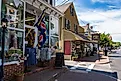 Main Street in St. Michaels, Maryland. Editorial credit: Chris Ferrara / Shutterstock.com.
