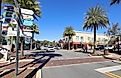 The downtown area of Mount Dora, Florida. Editorial credit: Jillian Cain Photography / Shutterstock.com.