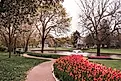 The scenic town of Pella, Iowa.