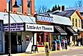 Downtown Yellow Springs, Ohio.