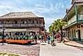 St. Augustine: Saint George main street on sunny day in downtown, via Kristi Blokhin / Shutterstock.com