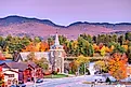 Autumn in Lake Placid, New York