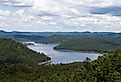 A warm afternoon at Broken Bow Lake in Oklahoma.