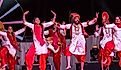 Artists from Punjab Performing Bhangra Dance