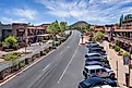 Uptown Sedona, Arizona. Editorial credit: Nigel Jarvis / Shutterstock.com