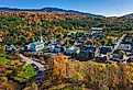 The spectacular scenery of Stowe, Vermont.