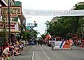 2012 National Cherry Festival in Traverse City, MI. Via Wikimedia Commons, Petty Officer 2nd Class Levi Read.