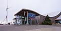 View of the Columbia River Maritime Museum in Astoria, Oregon. Editorial credit: Sveta Imnadze / Shutterstock.com