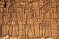Naqa is a ruined ancient city of the Kushitic Kingdom of Meroe in modern-day Sudan. Via Shutterstock / evenfh