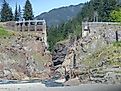 Glines Canyon Dam removed Elwha river. 