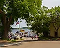 Downtown Castine, Maine.