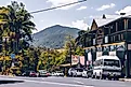 Streets of Nimbin in New South Wales, Australia