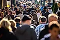 American people cite a variety of ethnic backgrounds. 