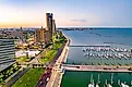 Corpus Christi, Texas downtown and marina. Image credit Mossaab Shuraih via Shutterstock