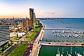 Corpus Christi, Texas downtown and marina. Image credit Mossaab Shuraih via Shutterstock