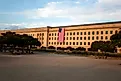 The Pentagon building in  Arlington County, VA. Via Shutterstock / Janusz Pienkowski