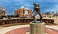 Elvis Presley Statue in Tupelo, Mississippi. Image credit: Chad Robertson Media / Shutterstock.com.
