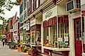 The sidewalk on Main Street in Cooperstown, New York. (Image credit: Kenneth Sponsler / Shutterstock.com)