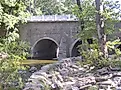 The Frankford Avenue Bridge in the Holmesburg section of northeast Philadelphia. Public Domain.